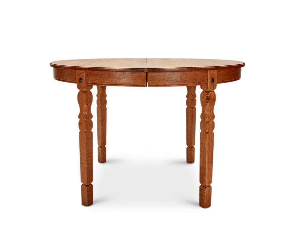 Mid-Century Modern Oak Dining Table by Henry Kjaernulf For Sale