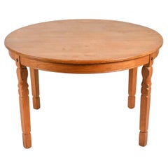 Used Oak Dining Table by Henry Kjaernulf