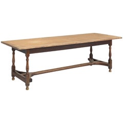 Oak Dining Table, England, circa 1850