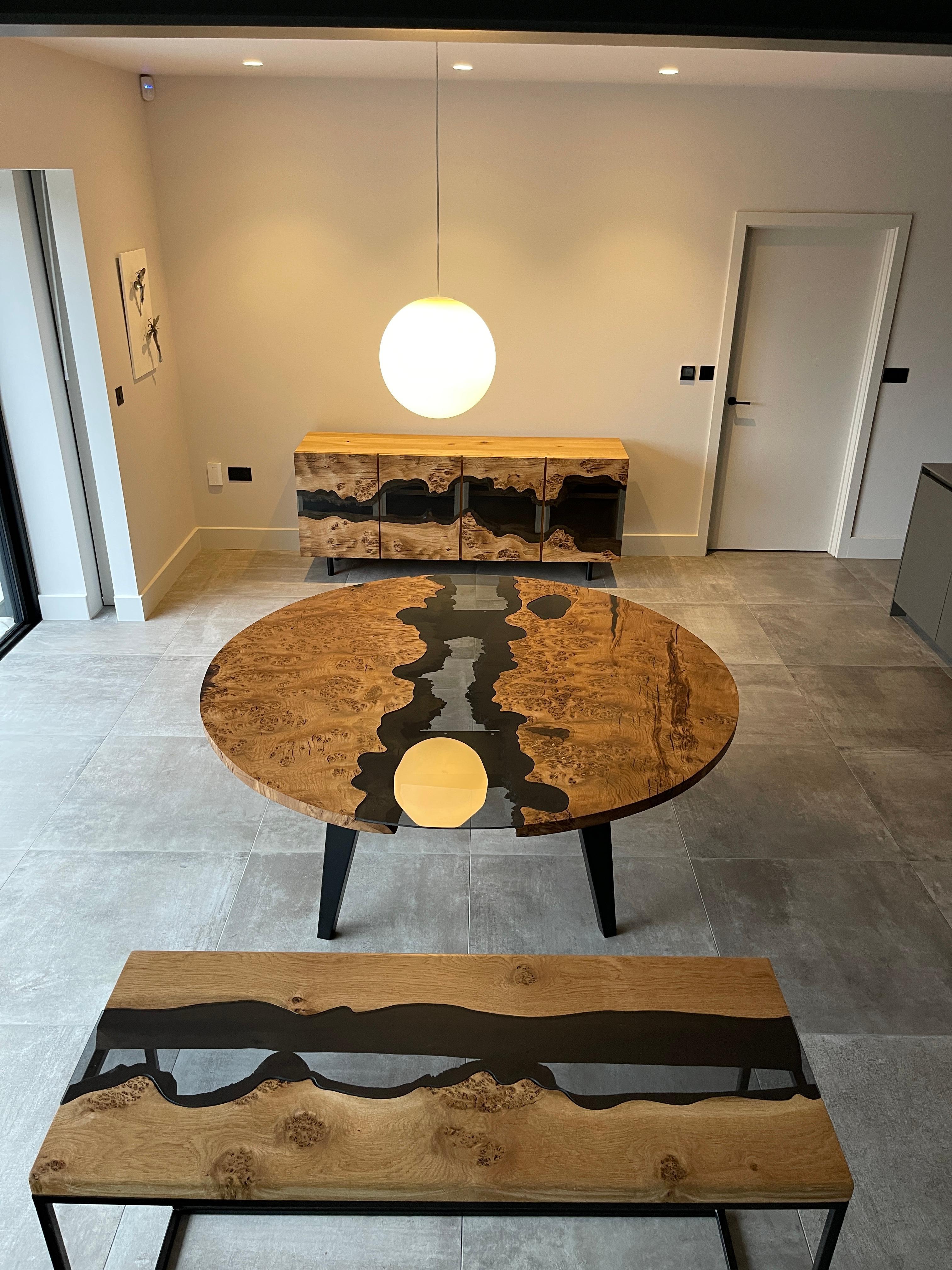 Table de salle à manger en Oak en vente 3
