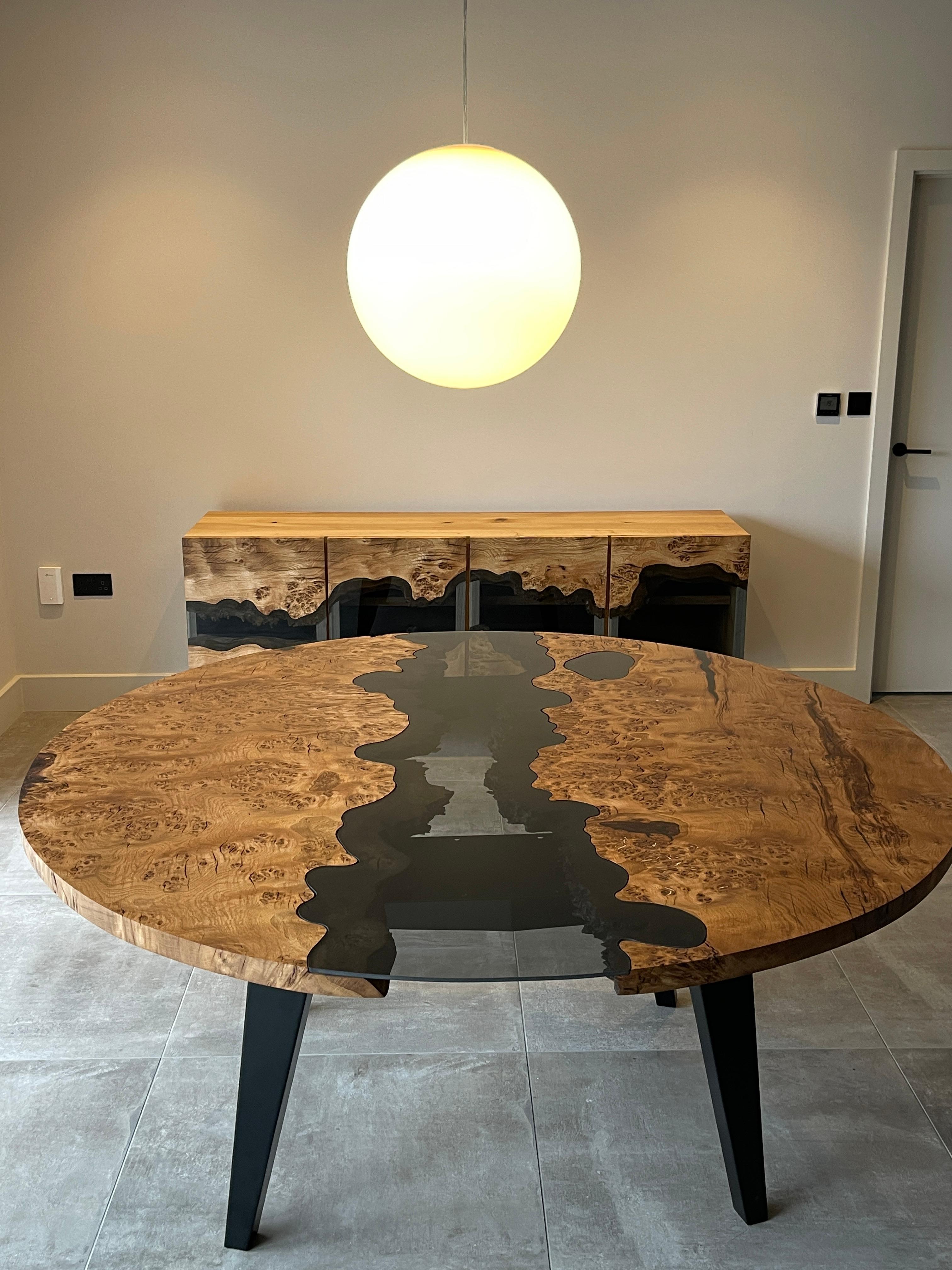 Table de salle à manger en Oak en vente 4