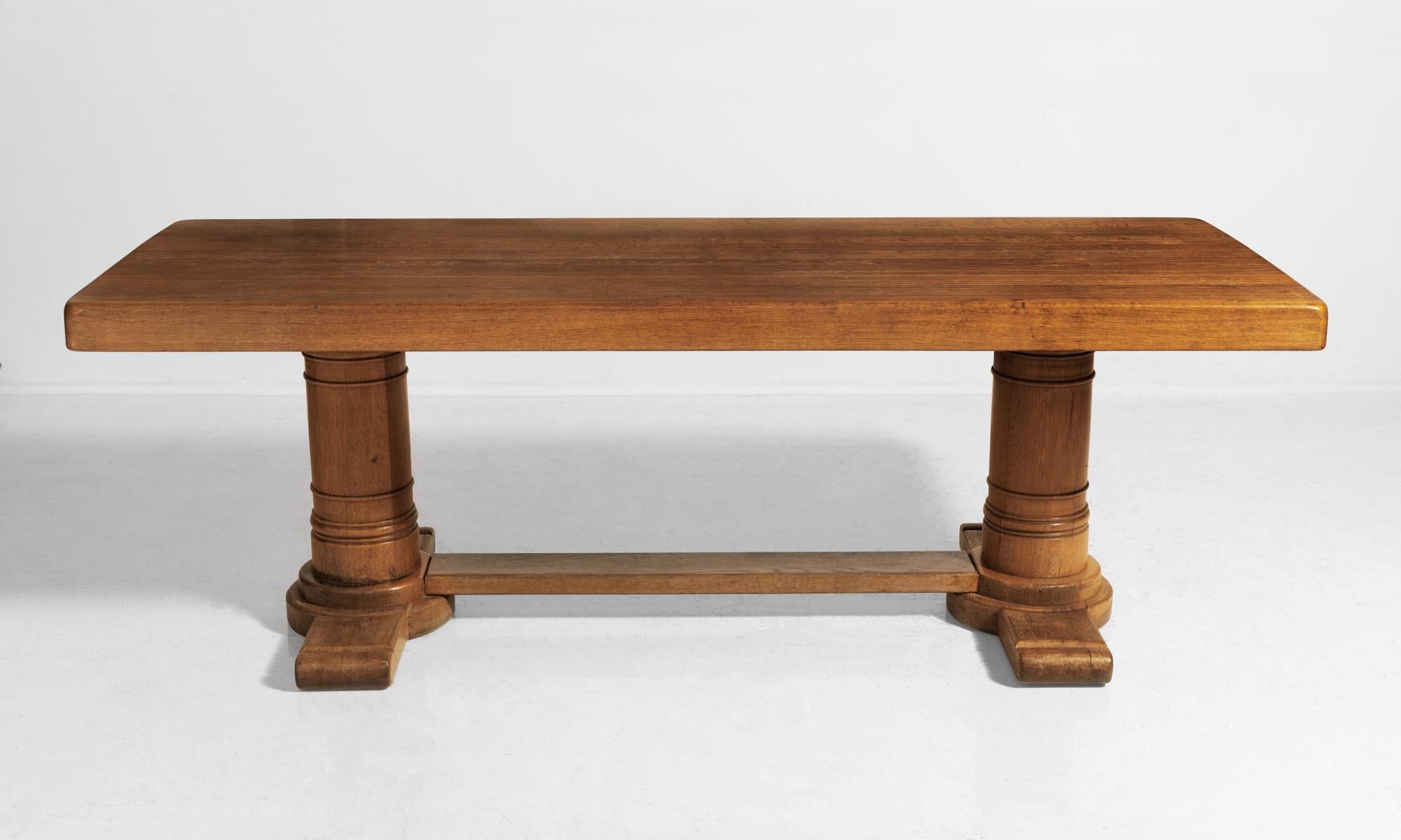 20th Century Oak Dining Table