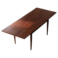 Oak dining table iso Arne Hovmand Olsen, Denmark, 1960s