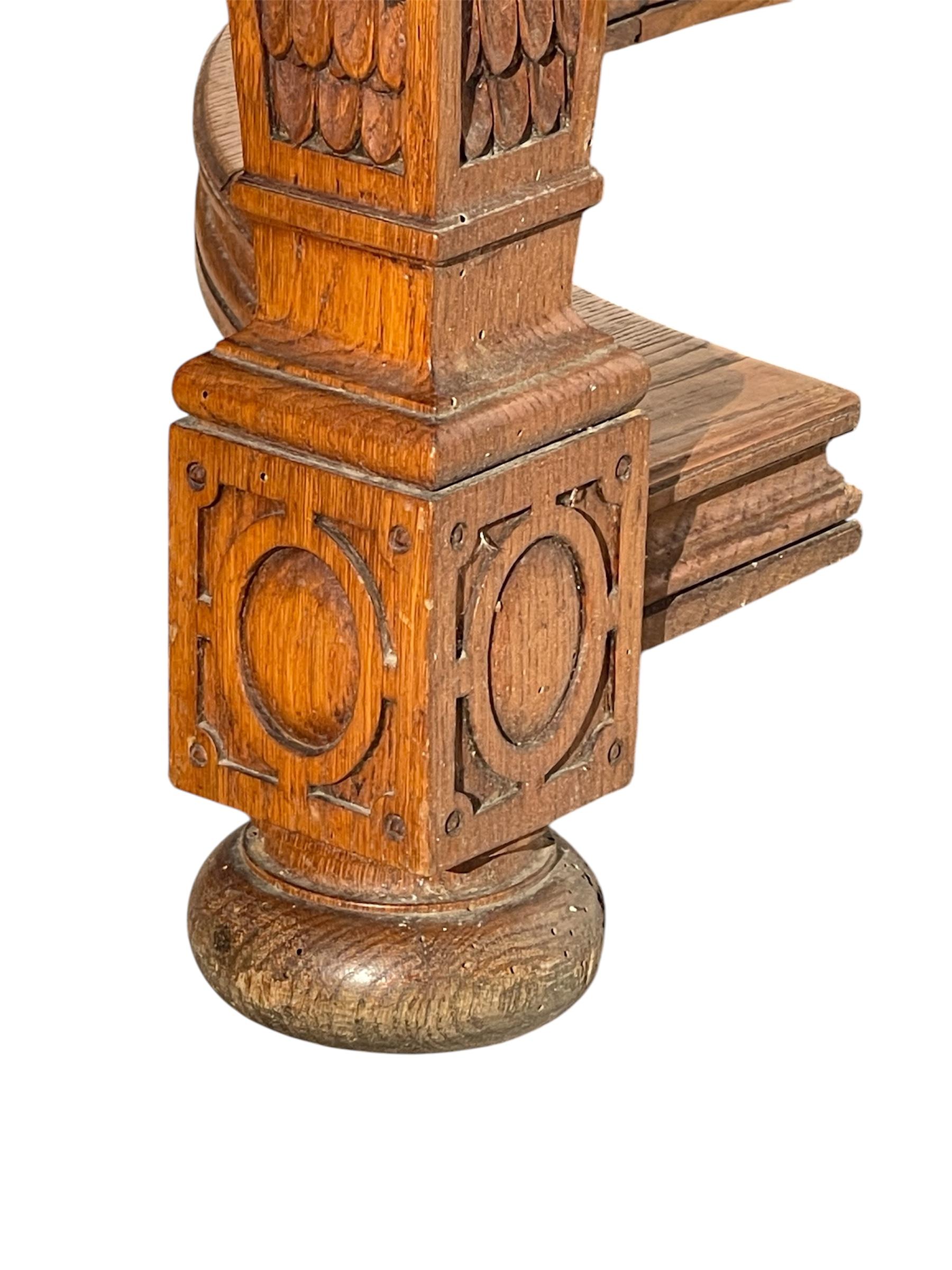 Mesa de comedor de roble con extensiones, siglo XIX en venta 1