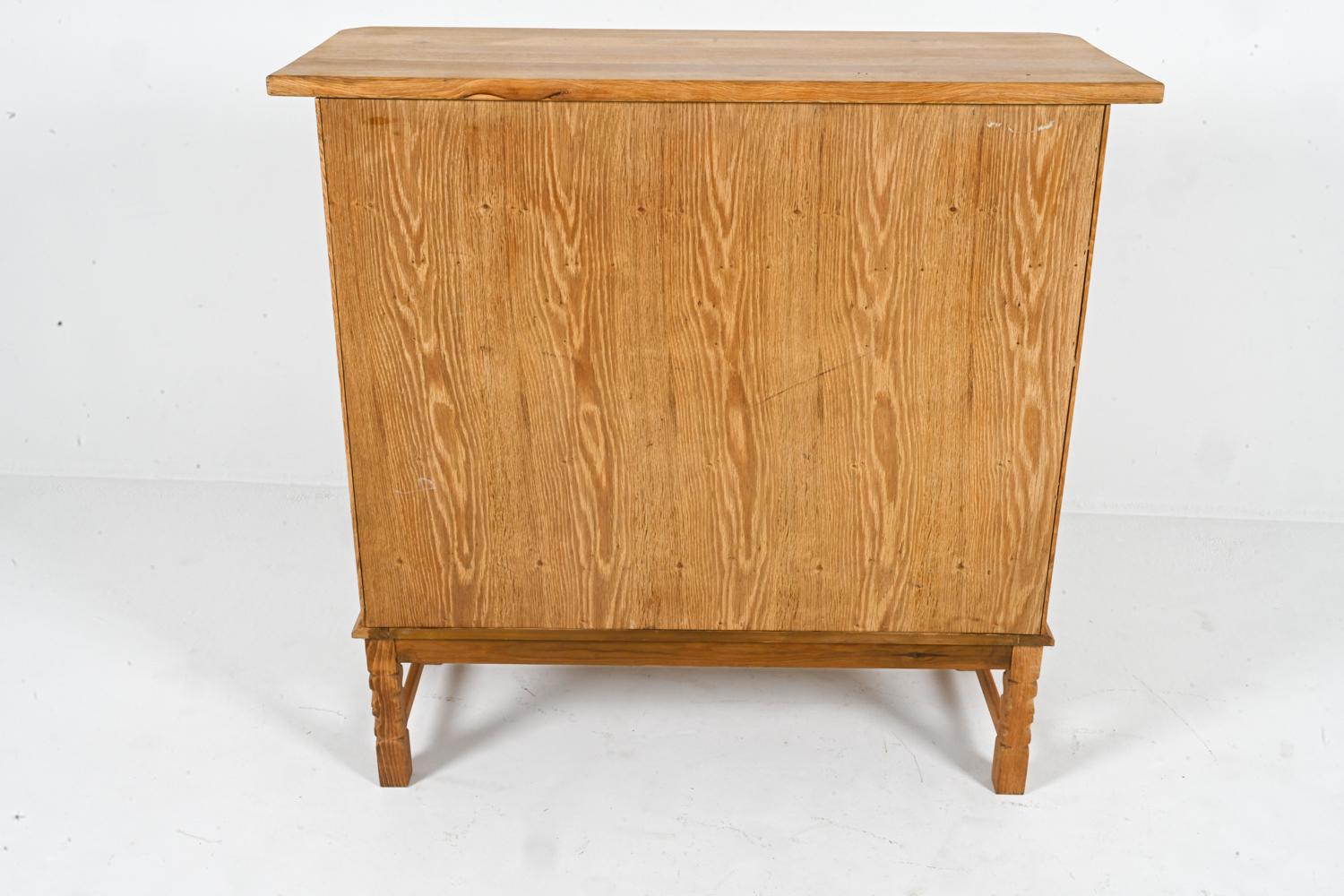 OAK Vitrine von Henry Kjærnulf, Dänemark 1970er Jahre im Angebot 3