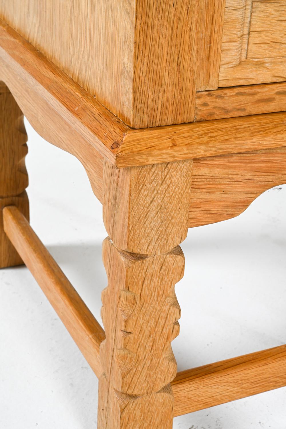 Oak Display Cabinet By Henry Kjærnulf, Denmark 1970s 7