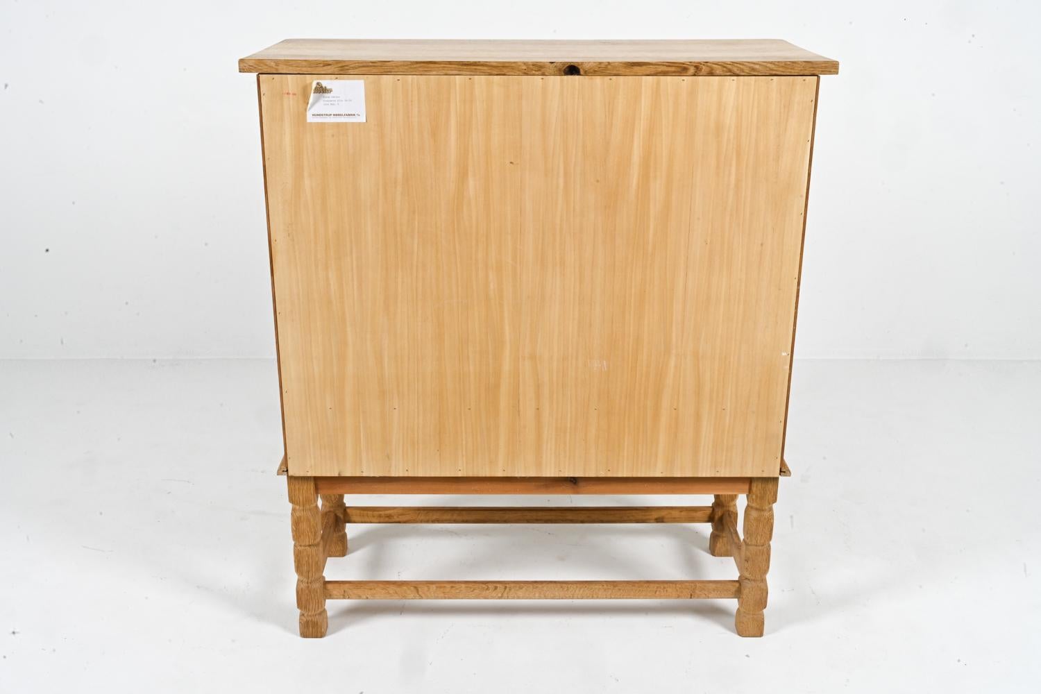 Oak Display Cabinet By Henry Kjærnulf, Denmark 1970s For Sale 9