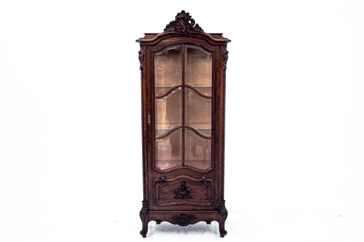 Oak Display Cabinet, France, Around 1900, Antique 1