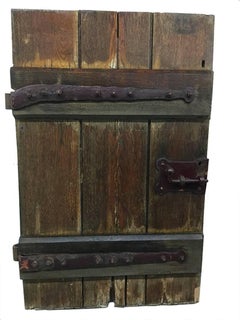 Oak Door from the Church O.L. Vrouw van Lourdes, Scheveningen, the Haque ‘NL’