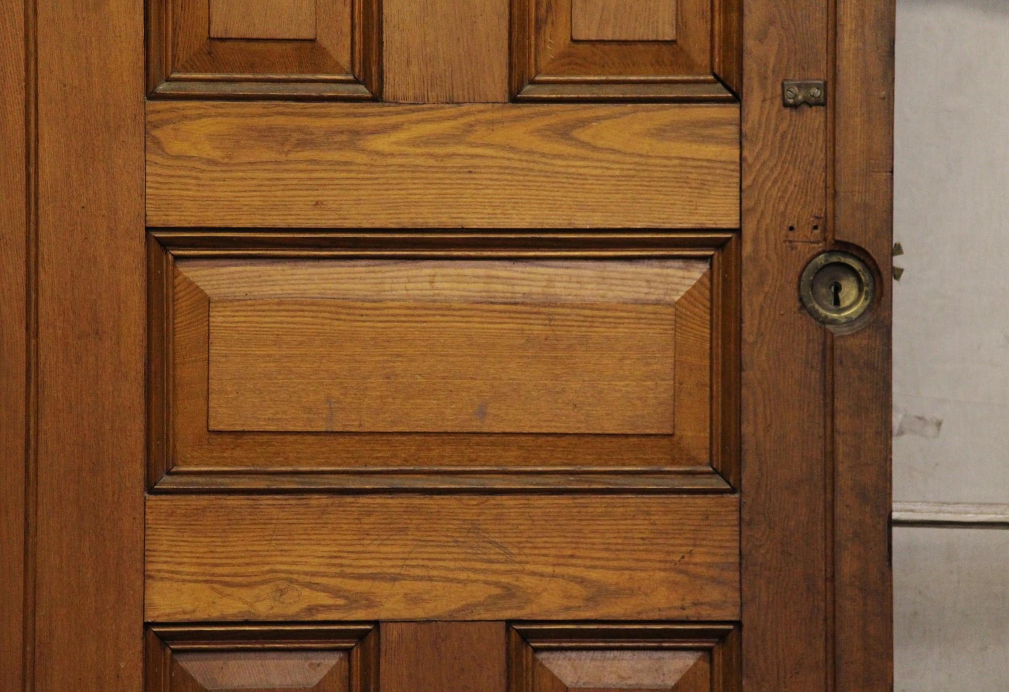oak pocket door