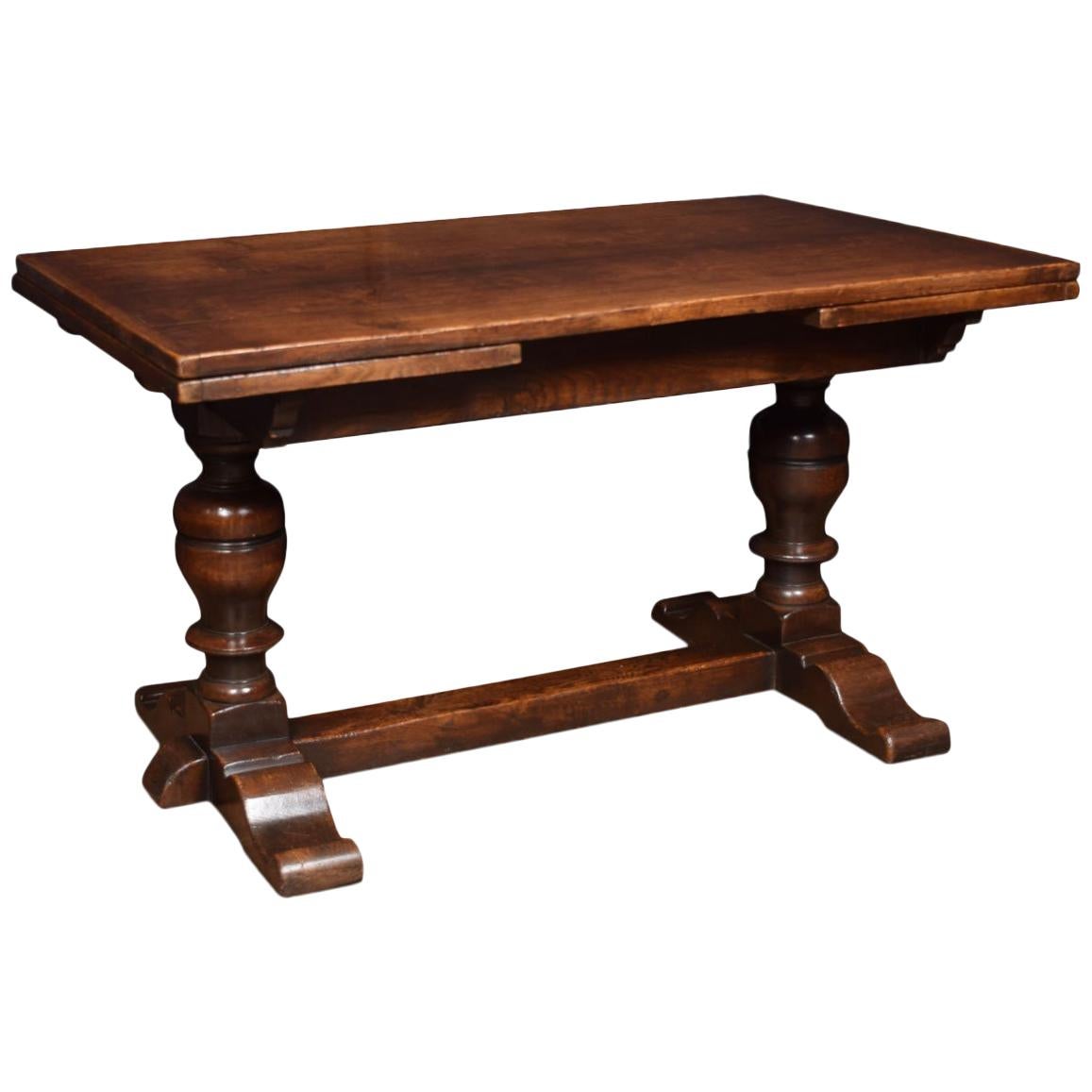 Oak Draw Leaf Refectory Table