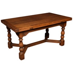 Oak Draw Leaf Refectory Table