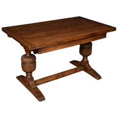 Oak Draw Leaf Refectory Table