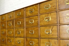 Oak Drawers from the De Havilland Aerospace Factory
