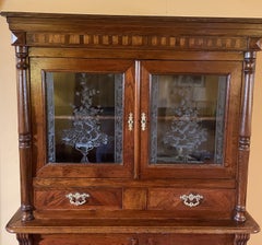 Oak Dresser Art Nouveau Period