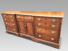 Oak Dresser Base, English, circa 1820