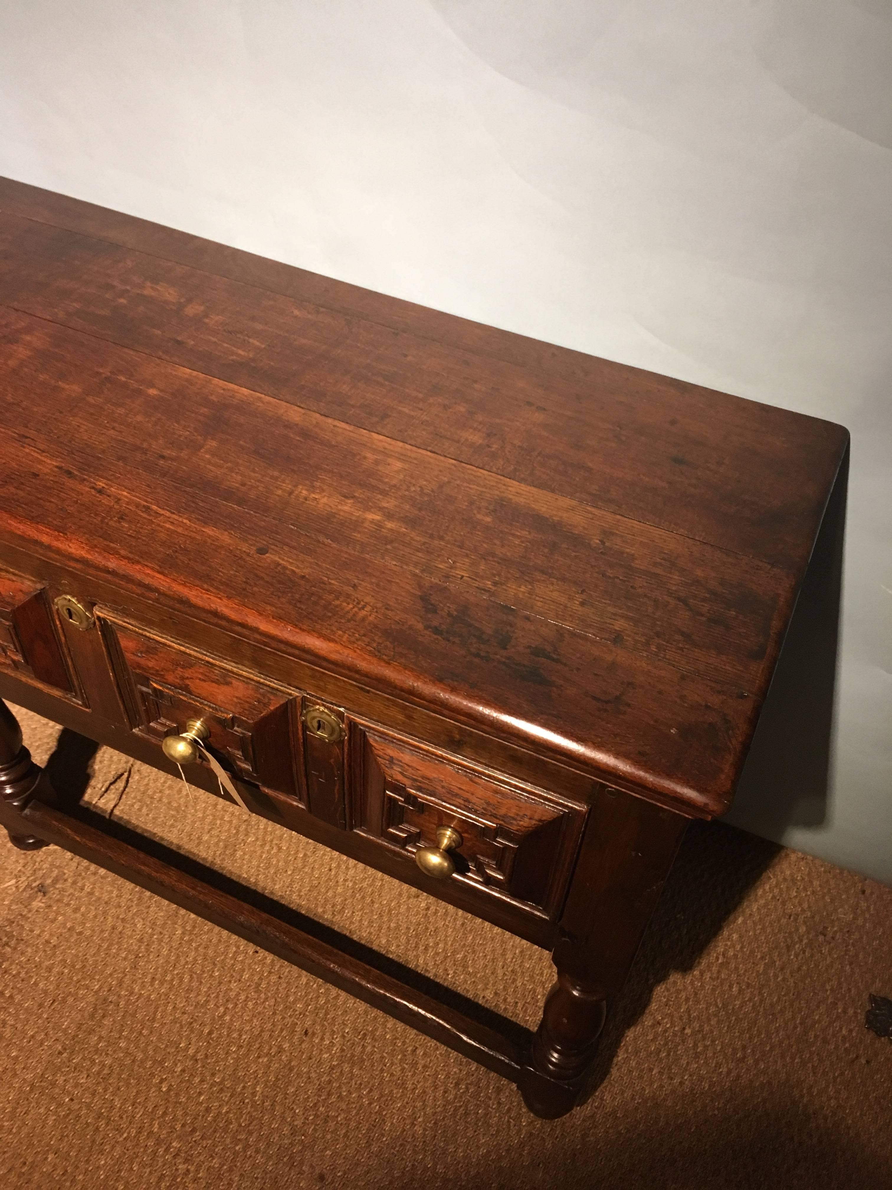 Late 19th Century Oak Dresser Base