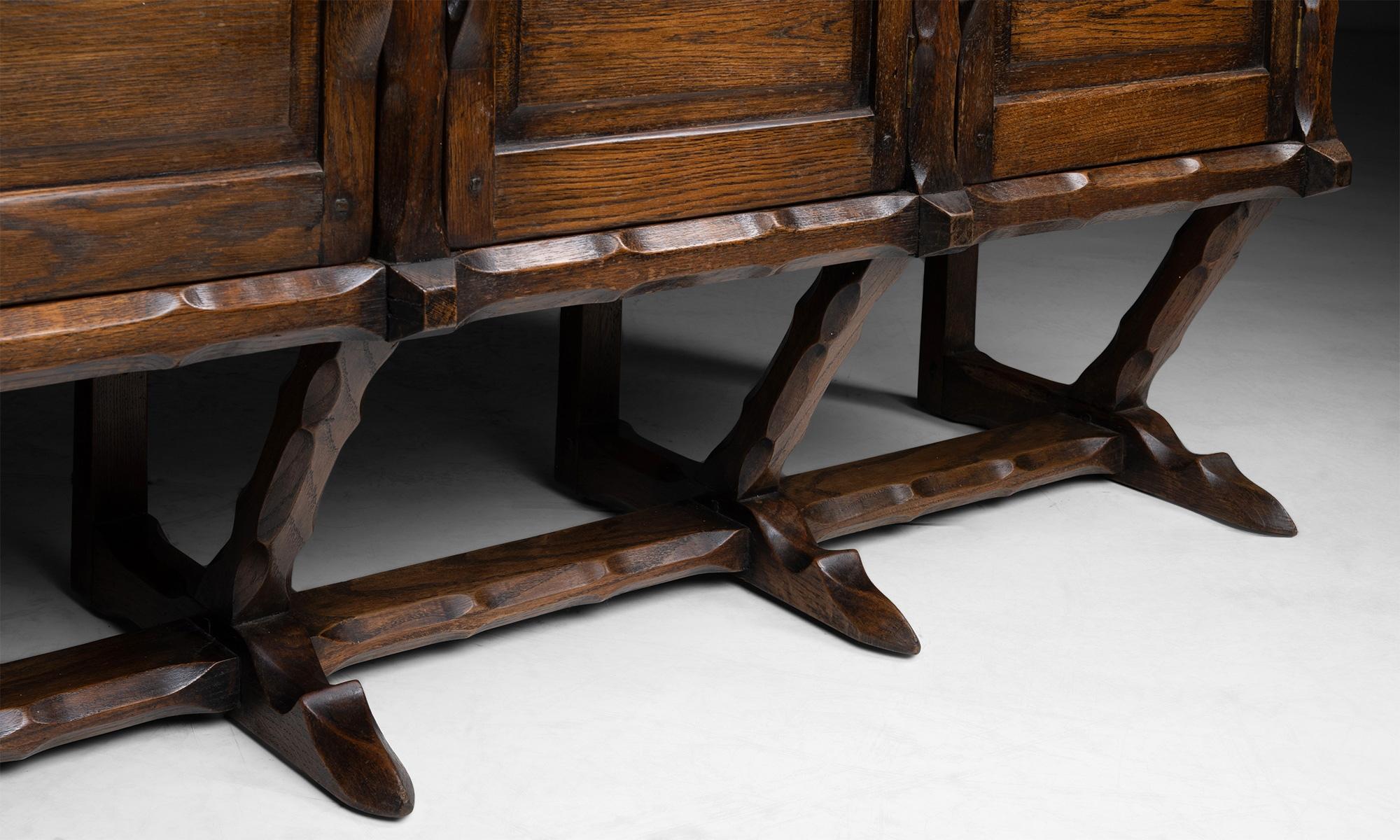 20th Century Oak Dresser, England circa 1920