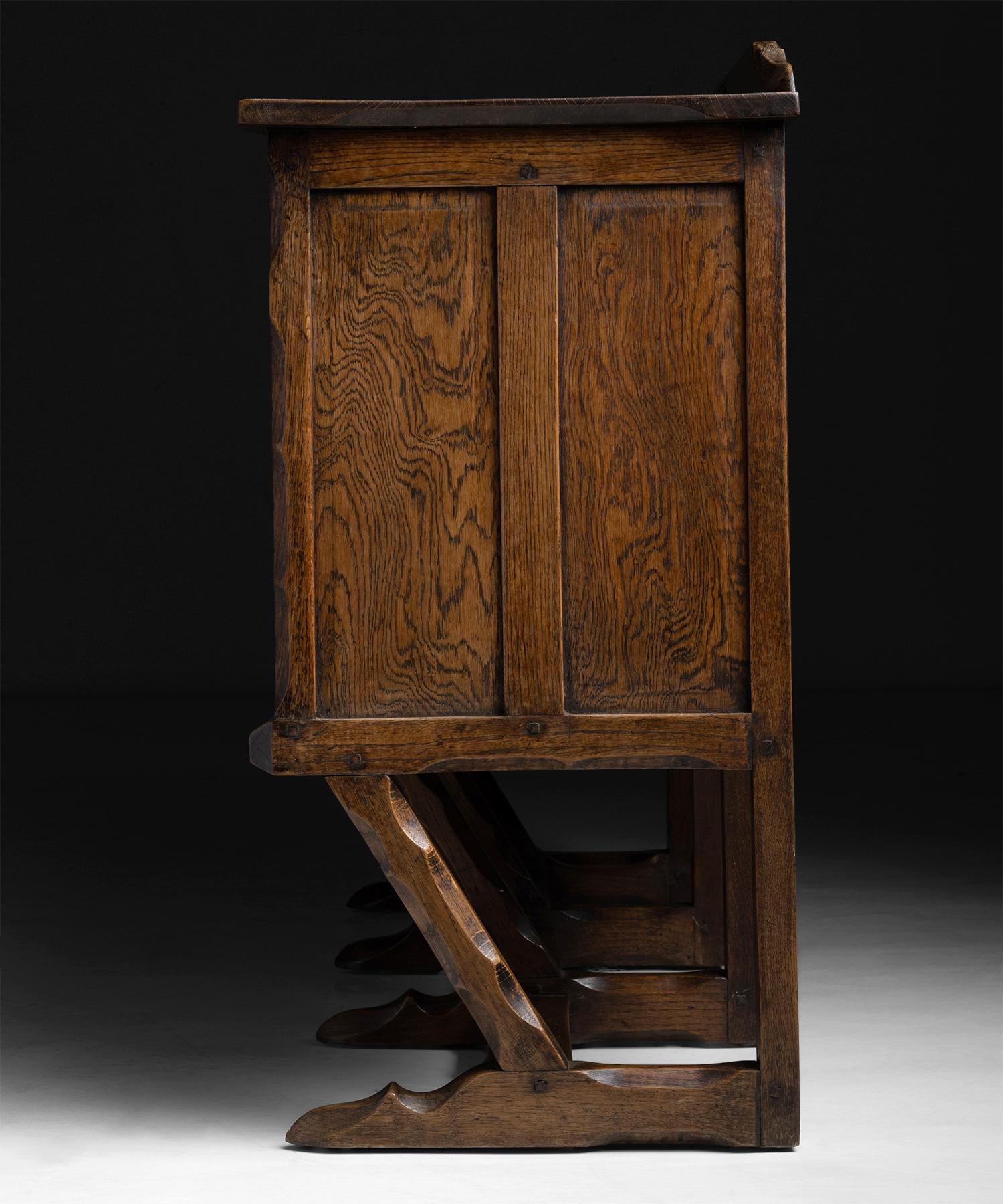 Oak Dresser, England circa 1920 2