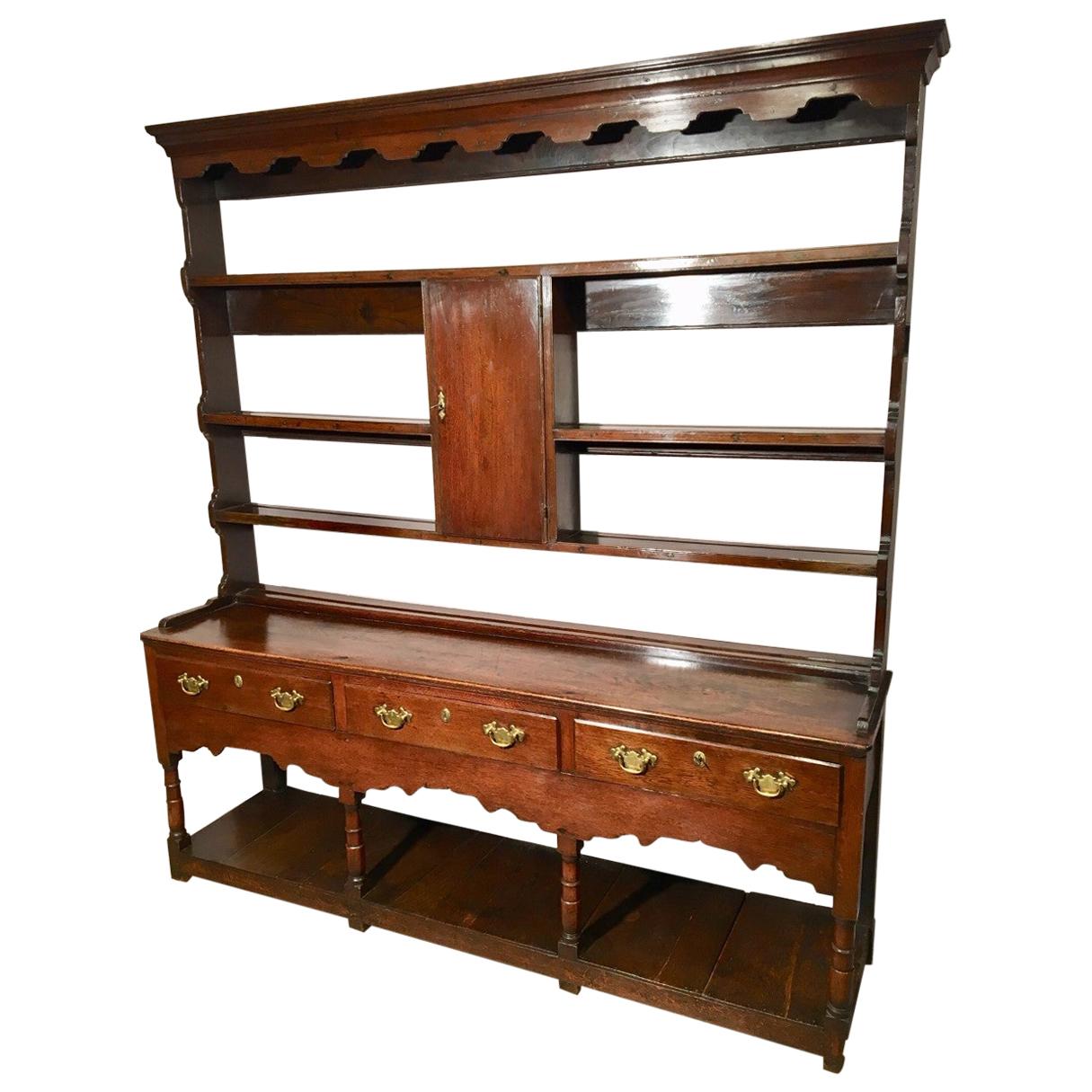 Oak Dresser, English, circa 1800 For Sale at 1stdibs