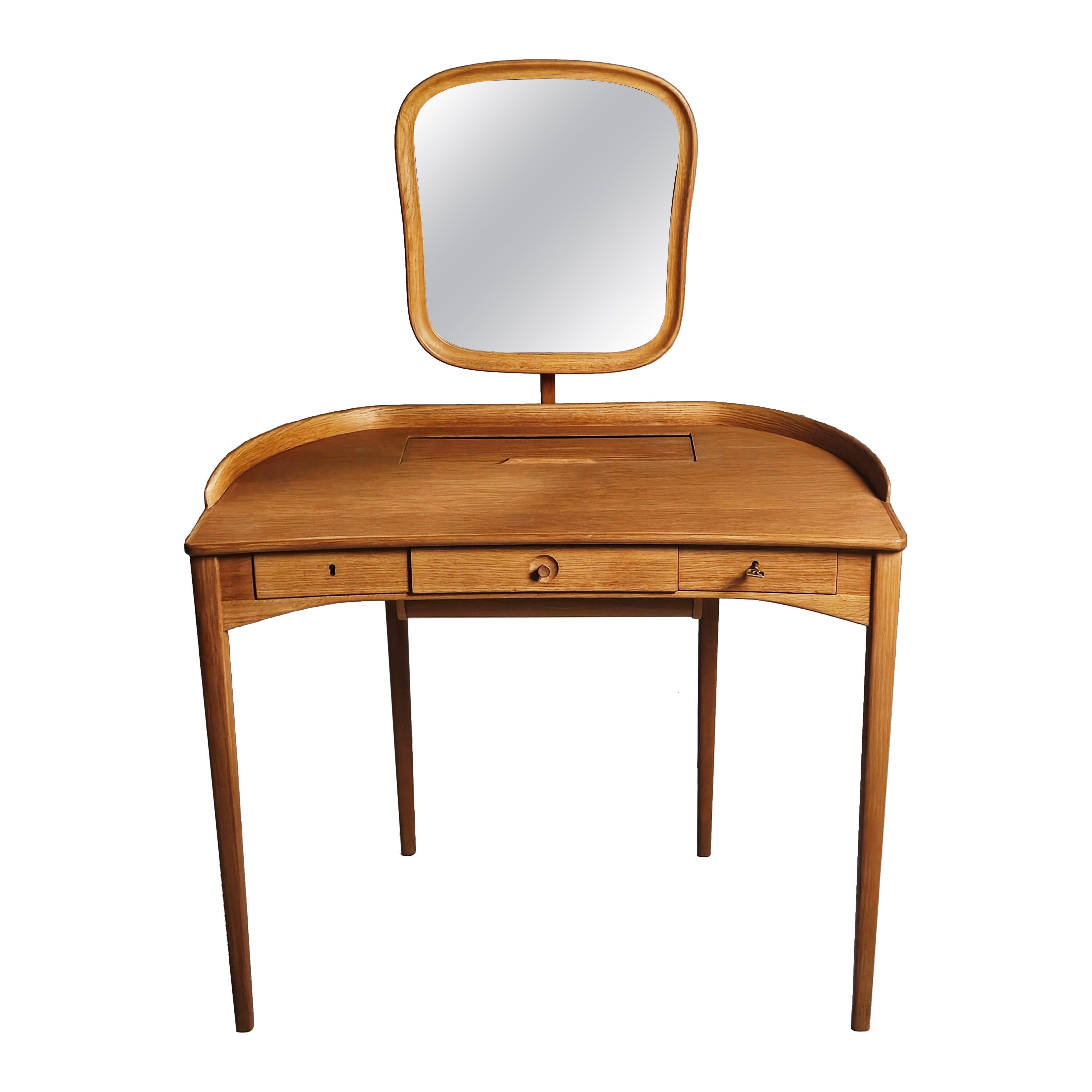 Oak dressing table 'Birgitta' by Carl Malmsten, Sweden, 1950s