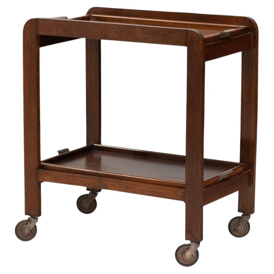 Oak Drinks Trolley For Sale
