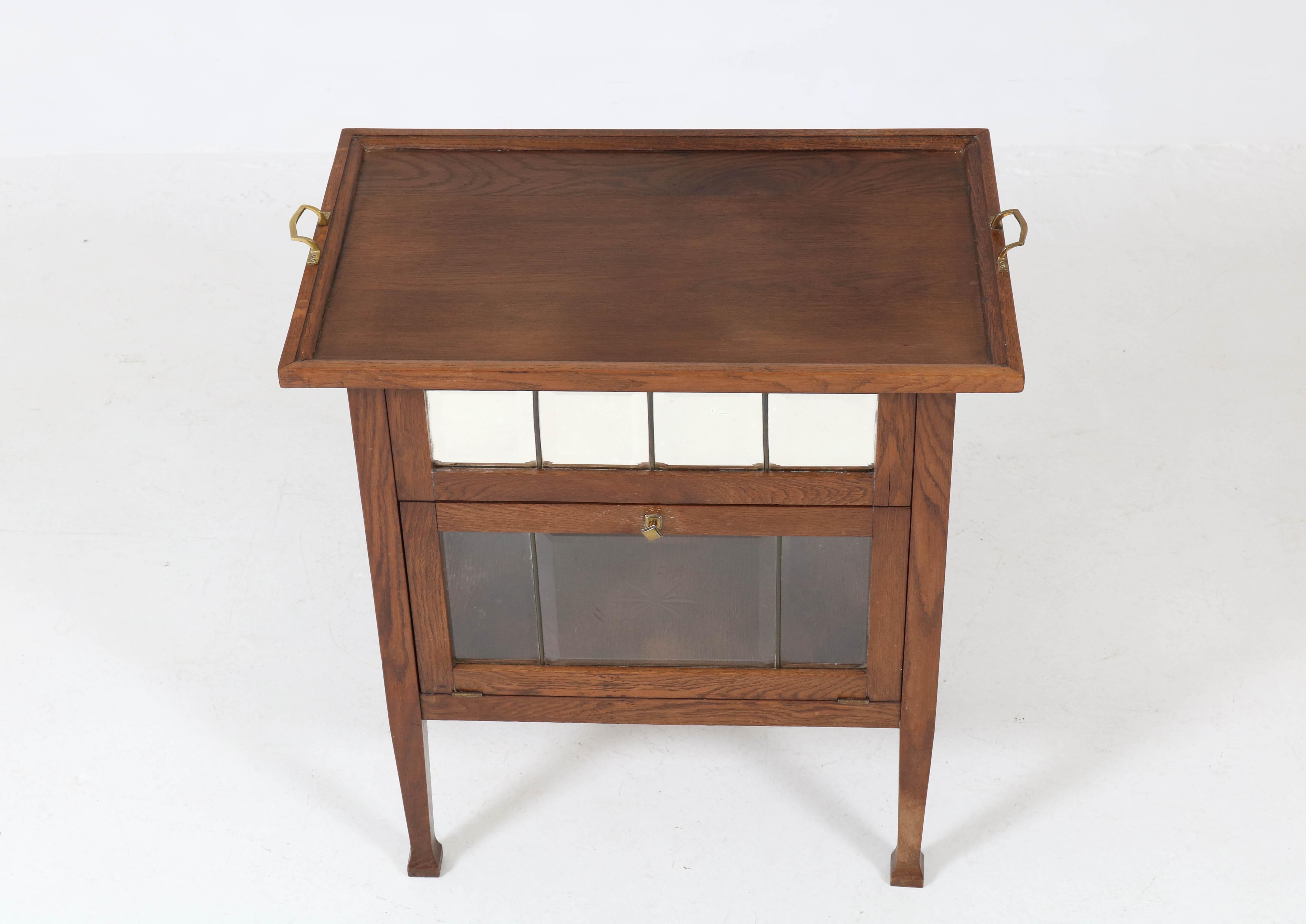 tea cabinet antique