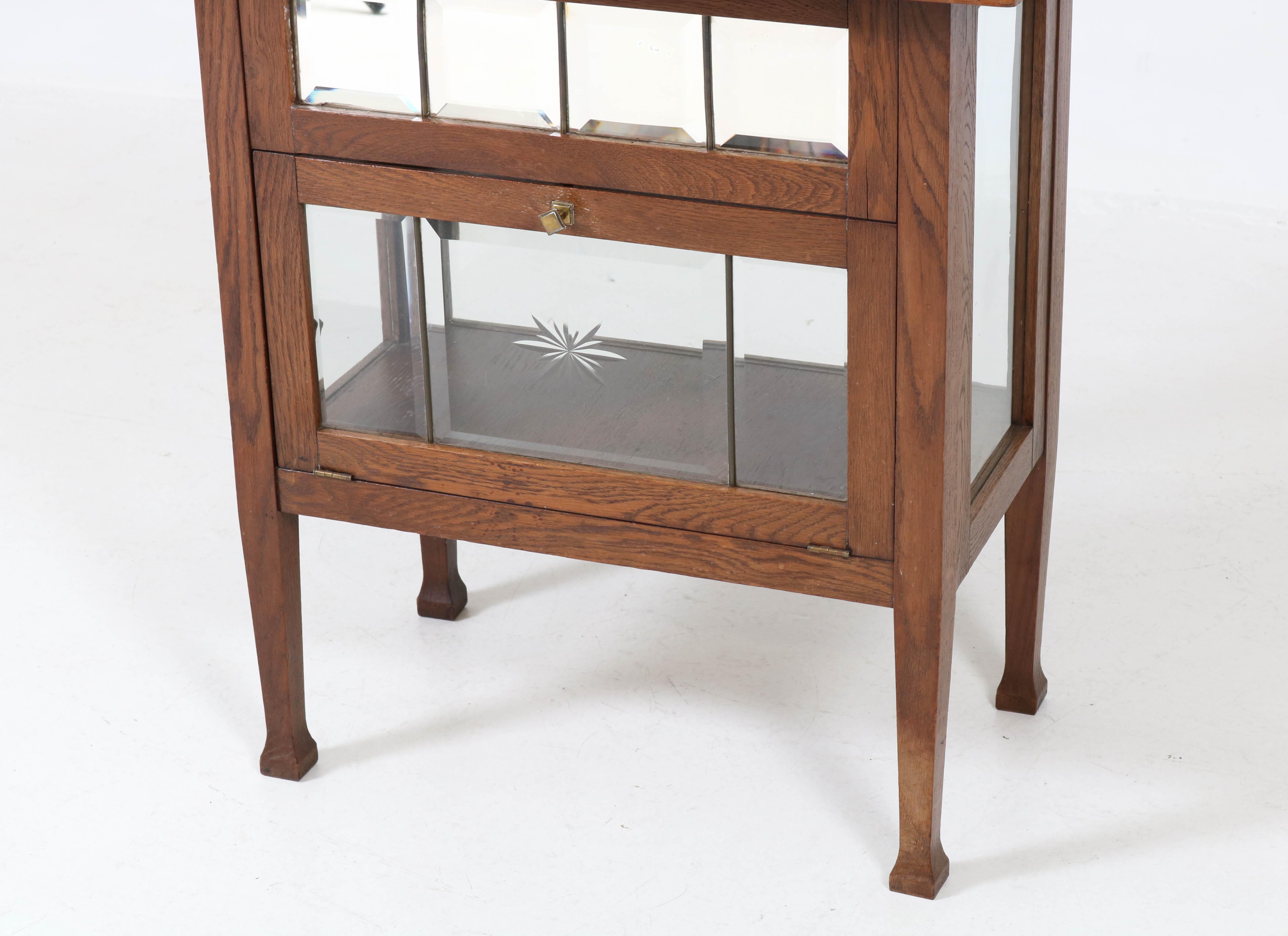 antique tea cabinet