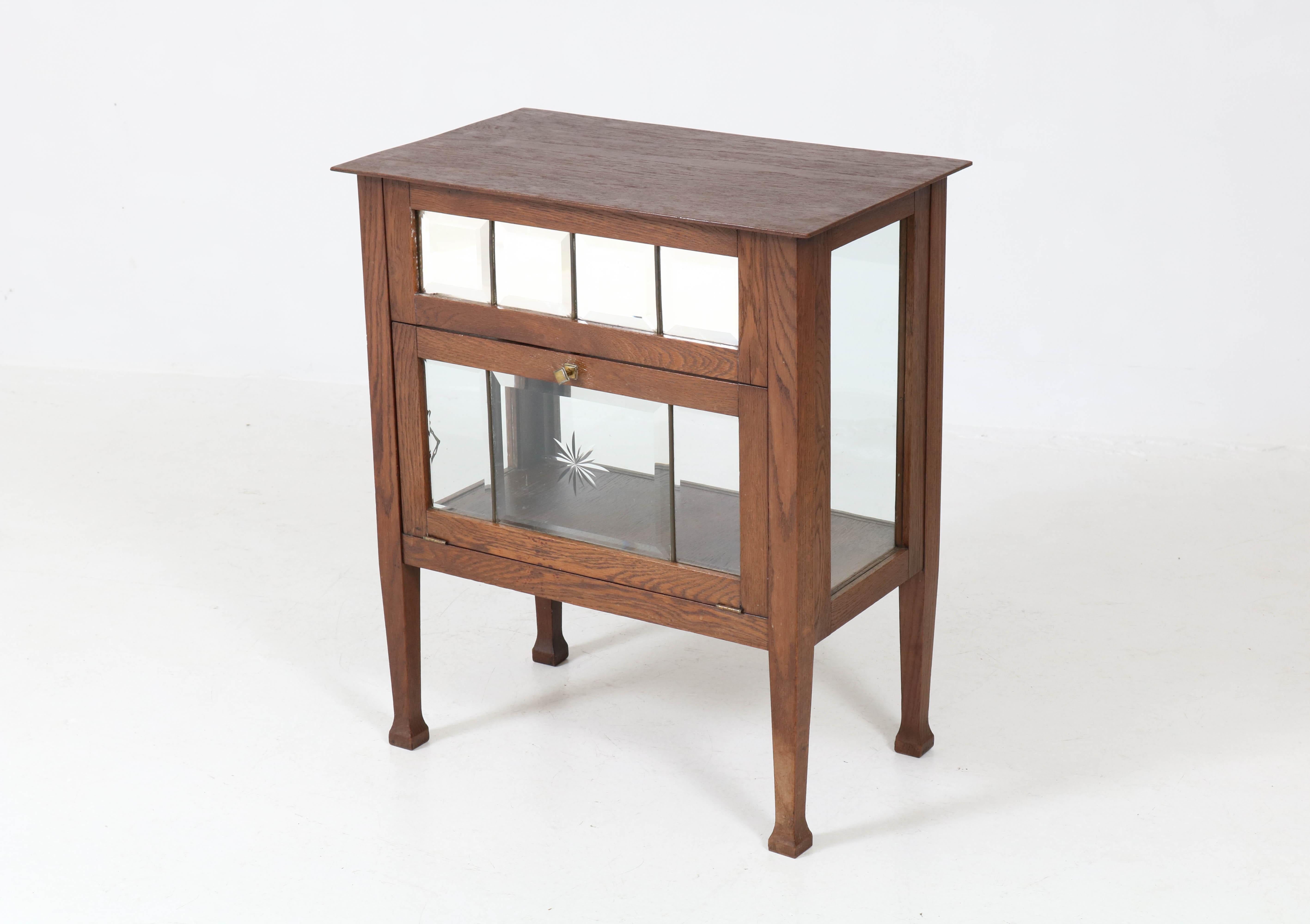 vintage tea cabinet