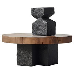 Oak Elegance Unseen Force #35 Joel Escalona's Artistic Coffee Table