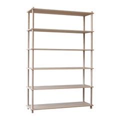 Oak Elevate Shelving VI by Camilla Akersveen and Christopher Konings