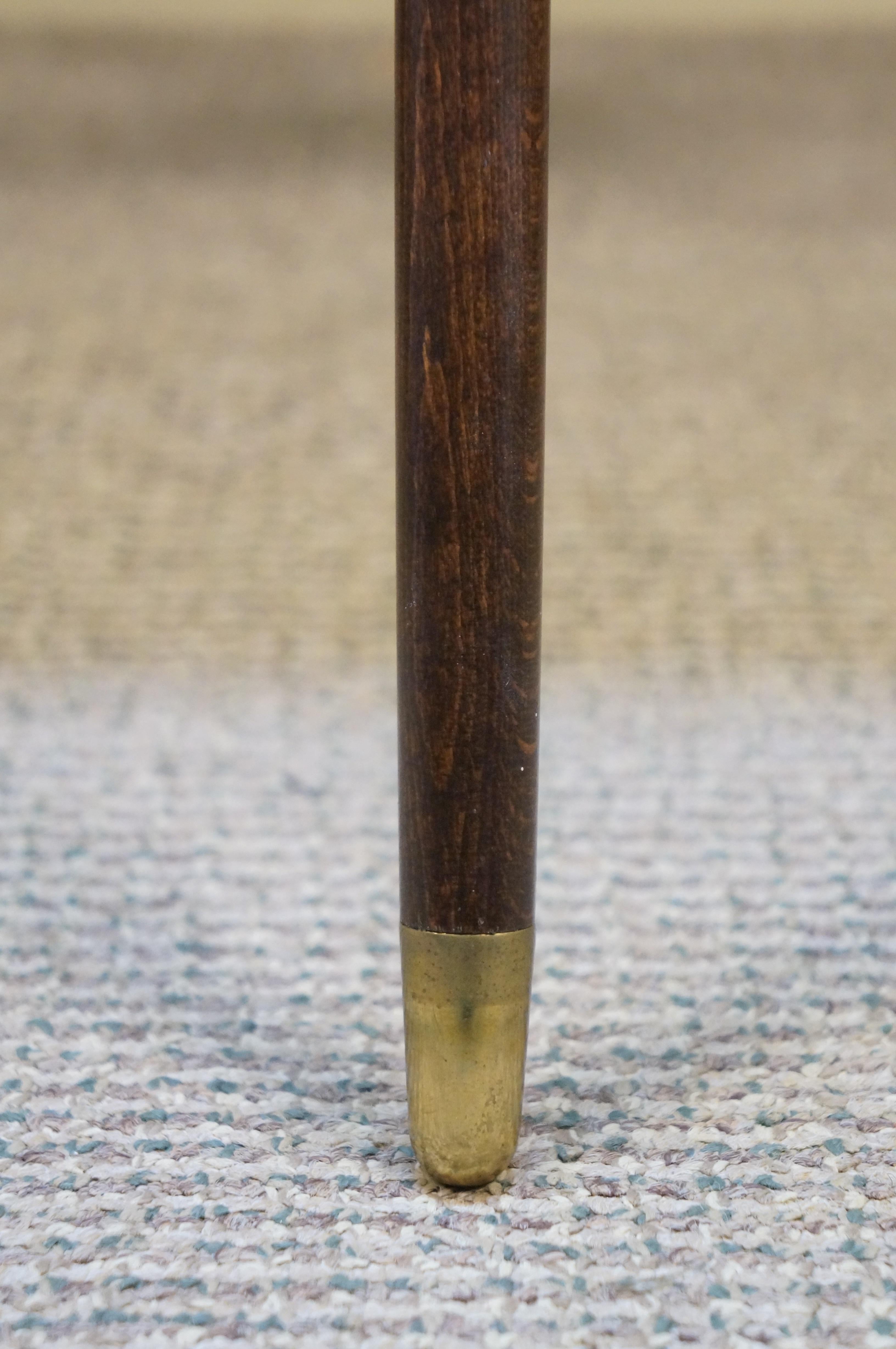 Chêne Elk Horn Antler Handle Walking Stick Cane Scottish Thistle 36