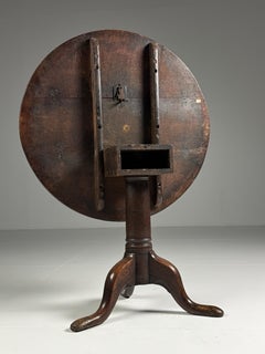 Oak English Tilt Top table