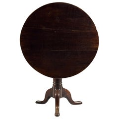Oak English Tilt Top table
