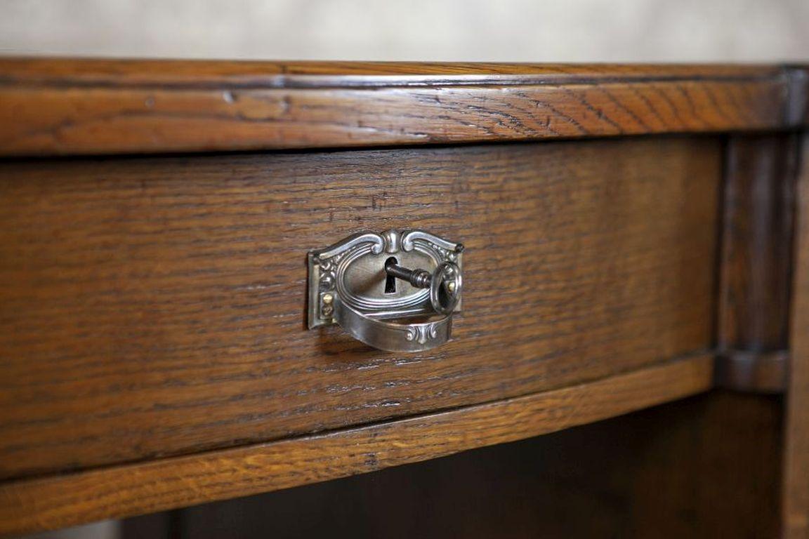 Scrivania direzionale in Oak degli anni '30 in vendita 4