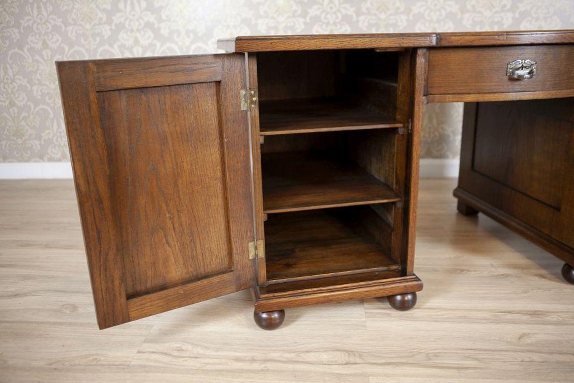 Scrivania direzionale in Oak degli anni '30 in vendita 5