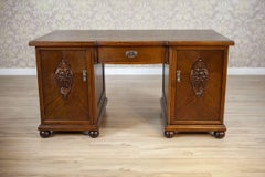 Oak Executive Desk from the 1930s