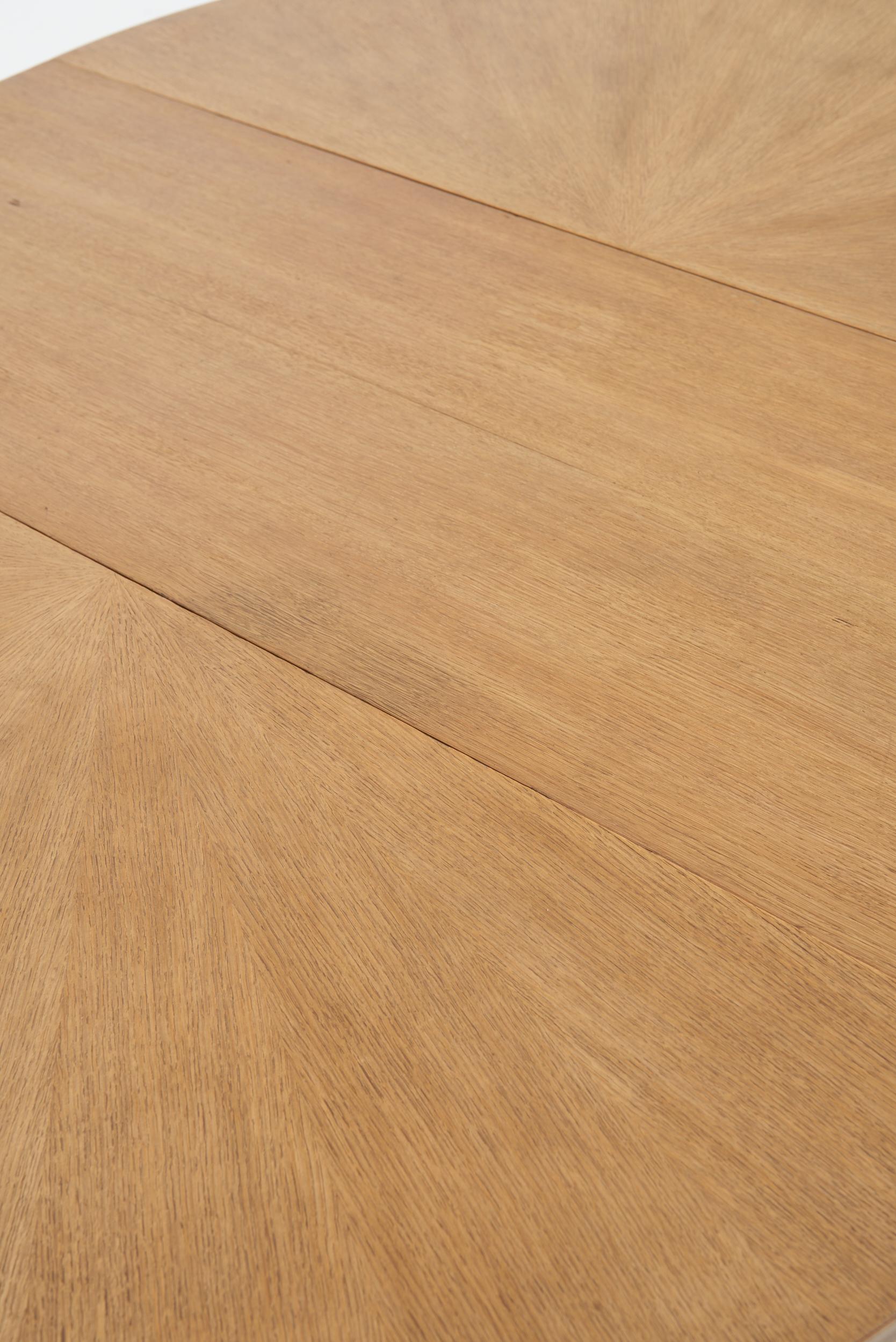 Oak Extending Dining Table 4
