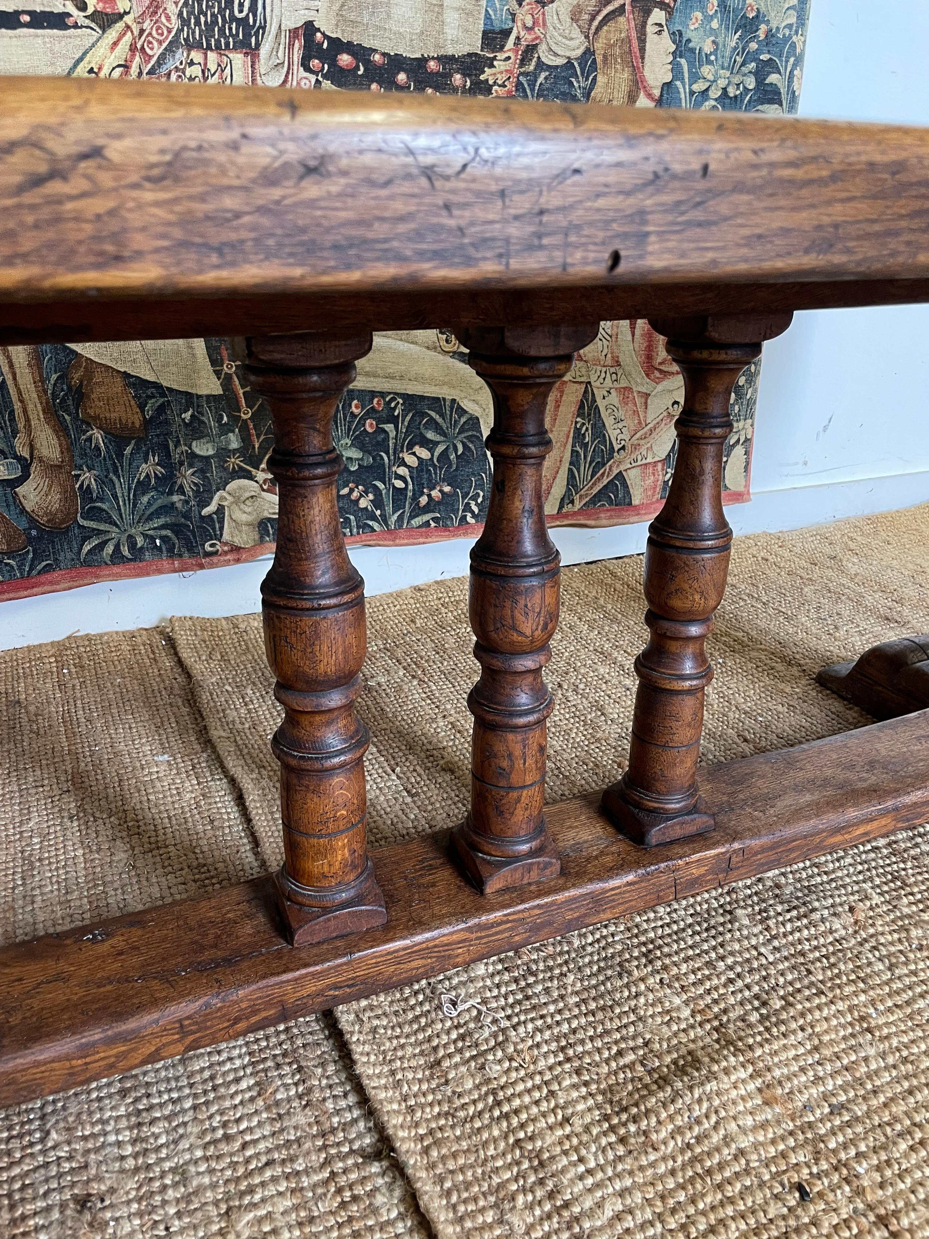 Table de ferme / table de réfectoire de style Louis XVI en vente 6