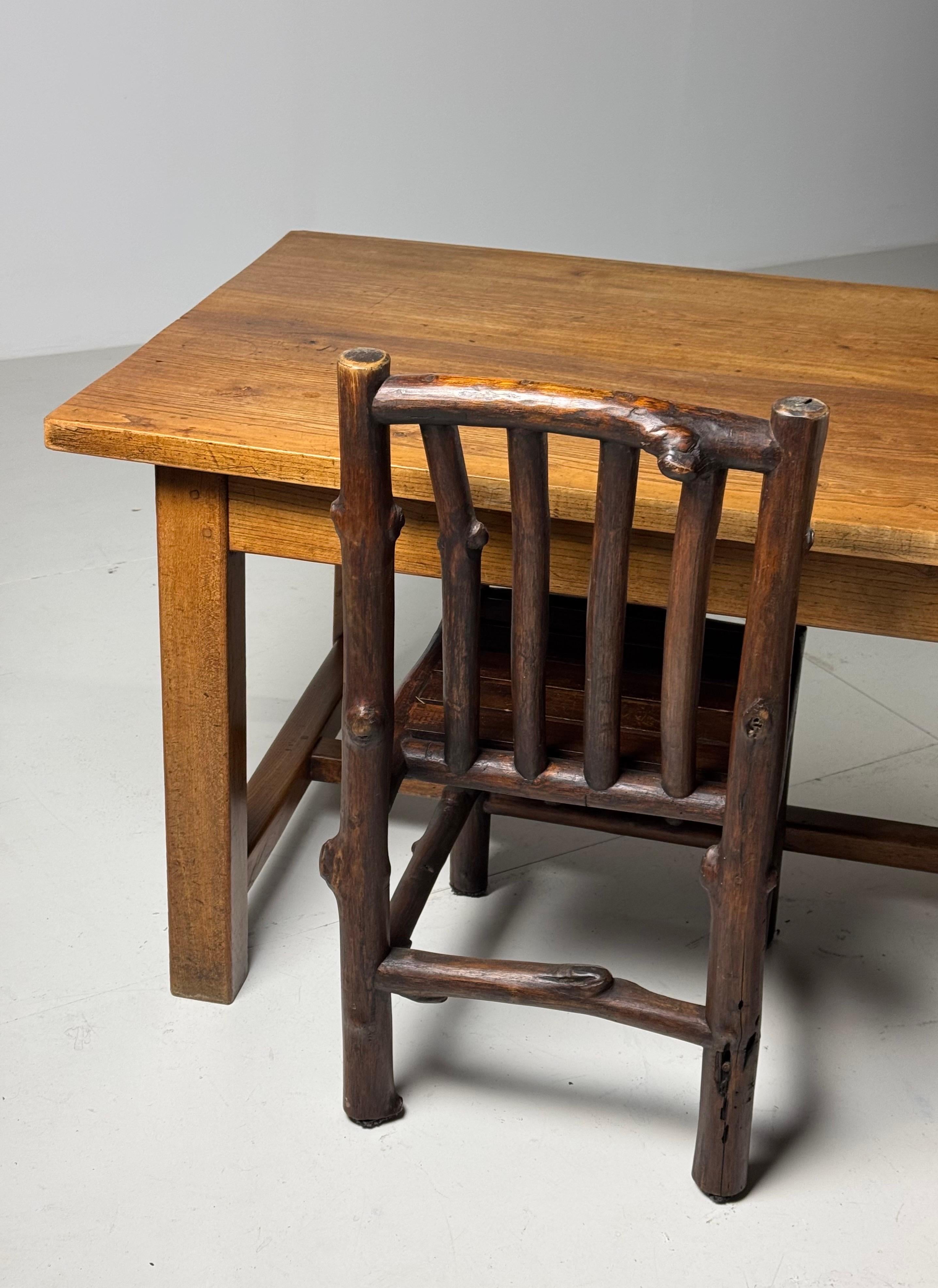 Table à manger de ferme 250 cm en vente 8