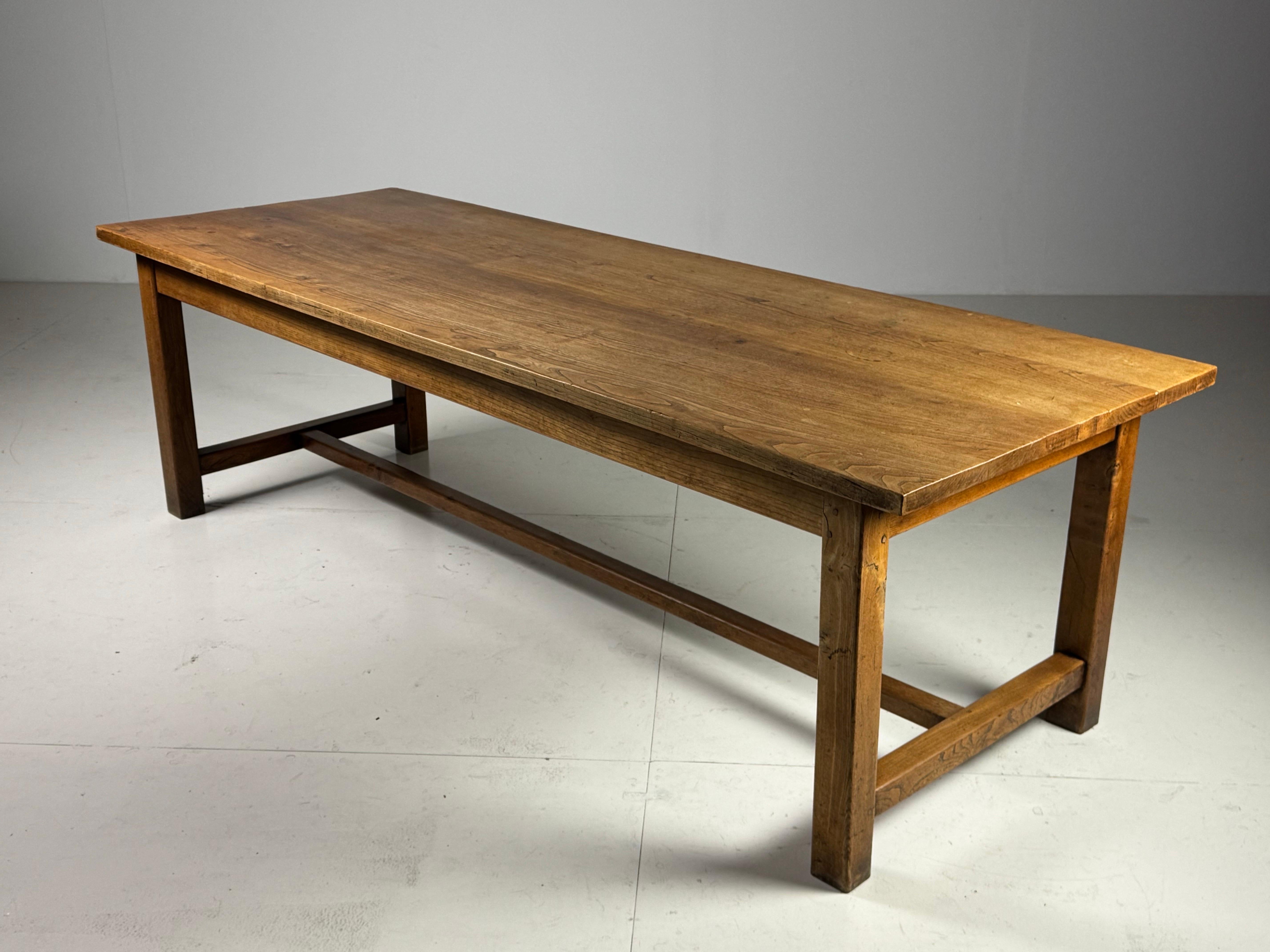 Chêne Table à manger de ferme 250 cm en vente