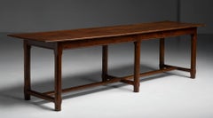 Oak Farmhouse Table, England 1900