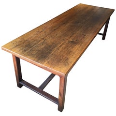 Antique Oak Farmhouse Table