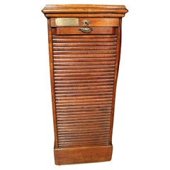 Antique Oak File Cabinet from 1907