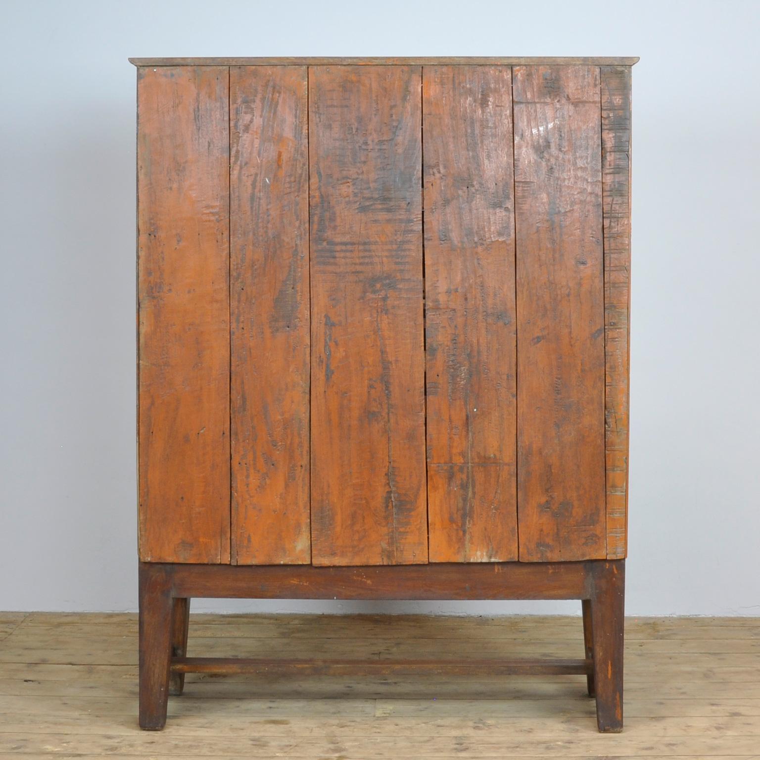 Dutch Oak Filing Cabinet, 1940s