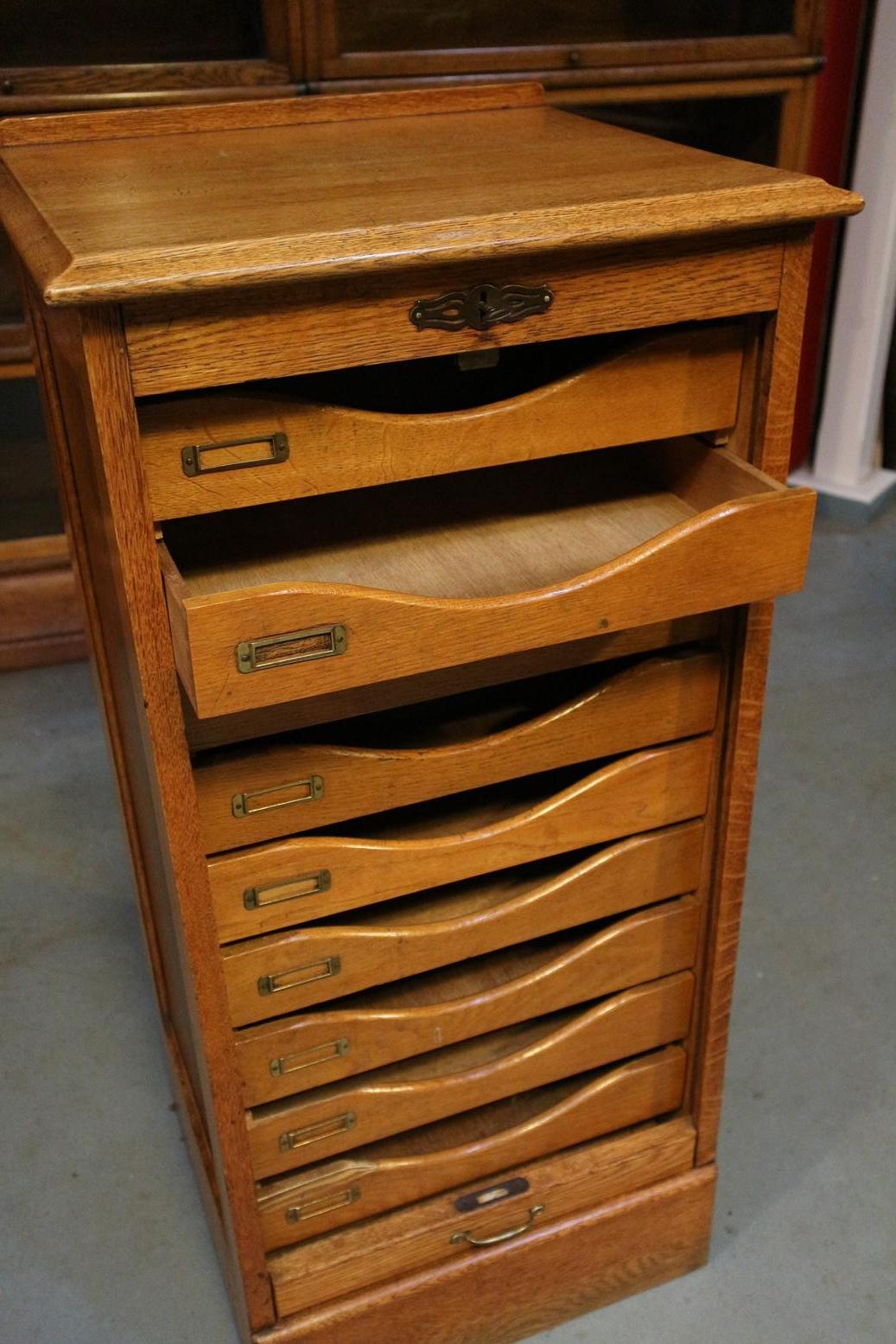 Early 20th Century Oak Filing Cabinet