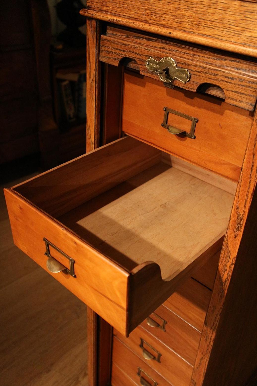 Early 20th Century Oak Filing Cabinet