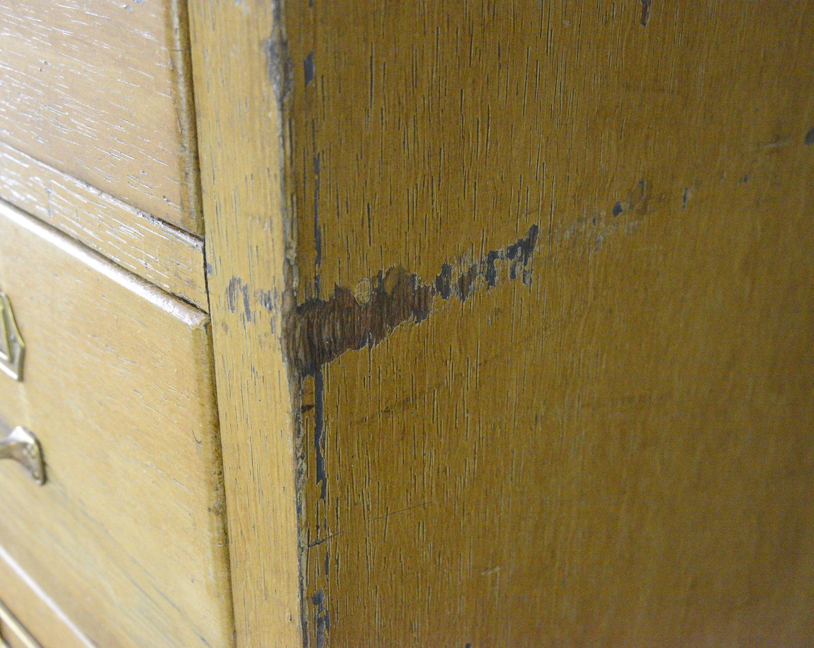 Oak Filing Drawers Circa 1930s For Sale 4