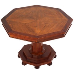 Oak Floor Panel Mounted as a Coffee Table, 19th Century