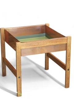 Oak flower box with copper box